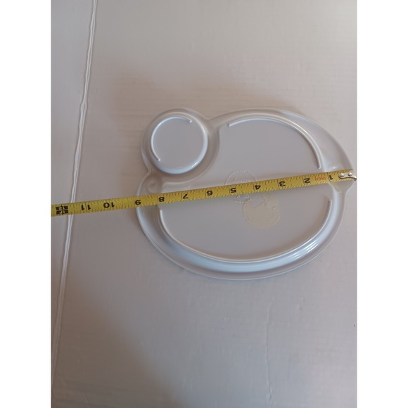 Precious Moments Sectioned Child's Plate 2004 Luv n' Care Melamine Dish Plate - Picture 5 of 6